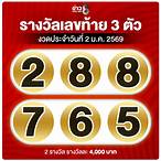 รางวัล 3 ตัวท้าย
